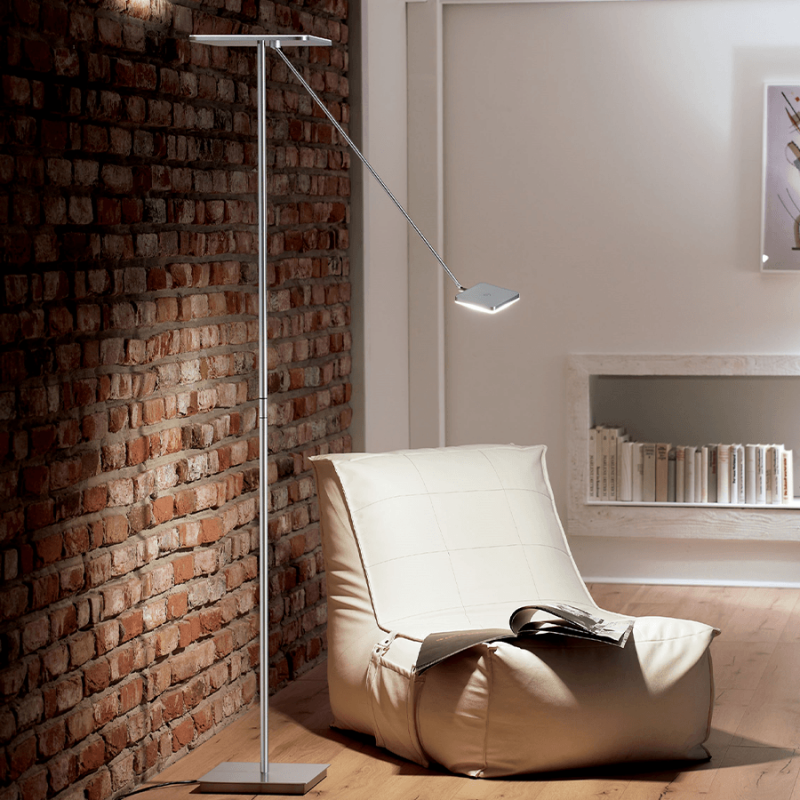 Design vloerlamp 9904 Plano vierkant